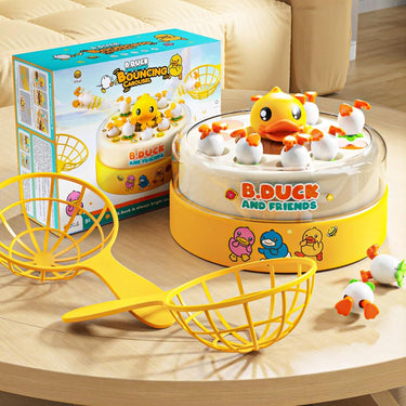 Bounce And Catching Popping Duck With Light And Sound